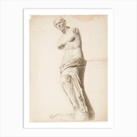 Venus Of Milo (1888), Pekka Halonen Art Print