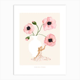 Poppies by Sabina Fenn Art Print