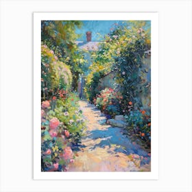  Floral Garden Reverie 3 Art Print