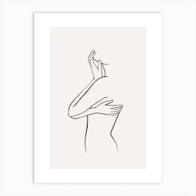 Woman'S Body Art Print