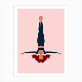 Yoga Pose 2 Art Print