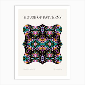 Geometric Pattern Poster 32 Art Print