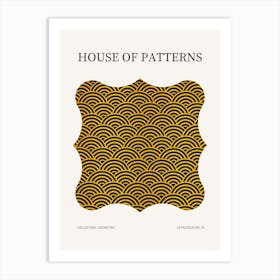 Geometric Pattern Poster 35 Art Print