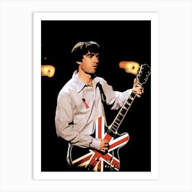 rockstar Noel Gallagher oasis music band 12 Art Print