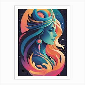 Lord Shiva Art Print