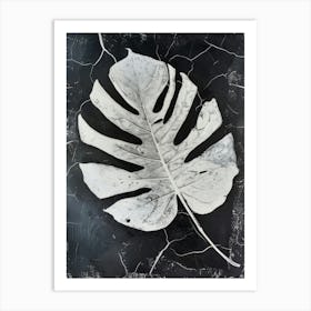 Monstera Leaf 7 Art Print