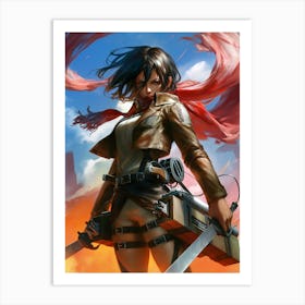 Attack On Titan 2 Art Print