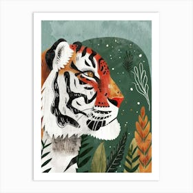 Tiger Canvas Print 4 Art Print