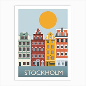Stockholm Art Print