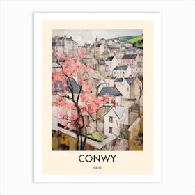 Conwy (Wales) Painting 3 Travel Poster Art Print