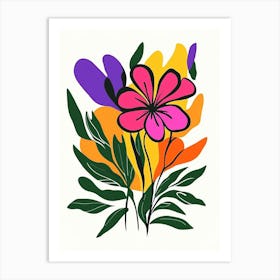 Abstract Flower 87 Art Print