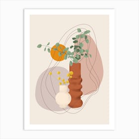 Shapes And Vases Art Print