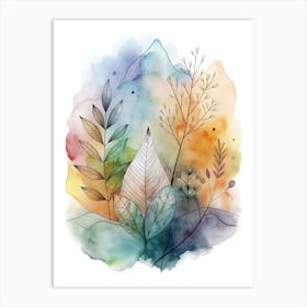 Watercolor Painting 3 Art Print