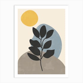 Modern Boho Plant Art Print