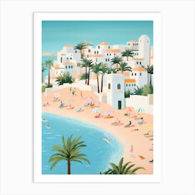 Hammamet Tunisia 2 Illustration Art Print