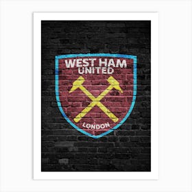 West Ham United 4 Art Print