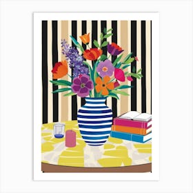 Flowers In A Vase 59 Art Print