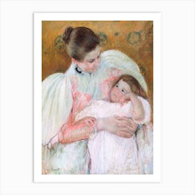 Nurse And Child (1896–1897), Mary Cassatt Art Print