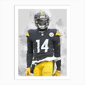 George Pickens Pittsburgh Steelers Art Print