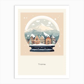 Troms Norway 2 Snowglobe Poster Art Print