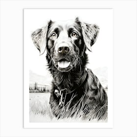 Eternal Friend The Devoted Dog Art Print