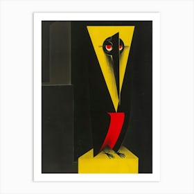 Bird In Black And Yellow Art Print