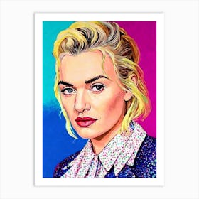 Kate Winslet Pop Movies Art Movies Art Print