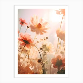 Flowers In The Sun Art Print