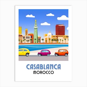 Casablanca, Morocco 1 1 Art Print