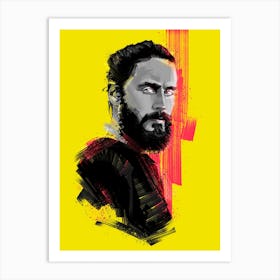 Jared Leto 30 seconds to Mars Art Print