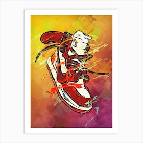 Air Jordan 1 Shoe Art Print