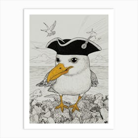 Seagull 3 Art Print