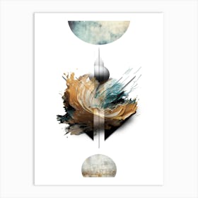 Poster Abstract Illustration Art 11 Art Print