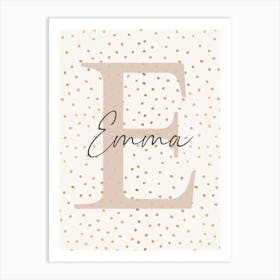 Emma Kids and Nursery Art Print