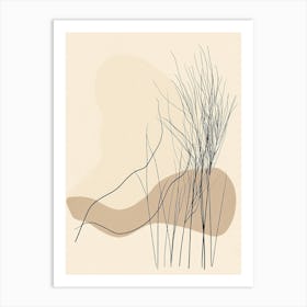 Twigs In The Wind Art Print