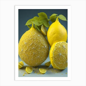 Lemons Art Print