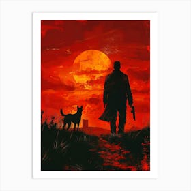 Dead Man Walking 1 Art Print