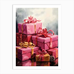 Christmas Presents 11 Art Print