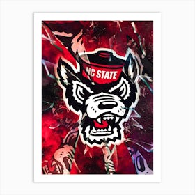 Nc State Wolfpack 1 Art Print