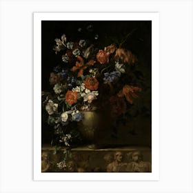 Flowers In A Vase Art Print