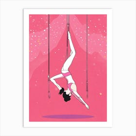 Aerial Acrobatics Art Print