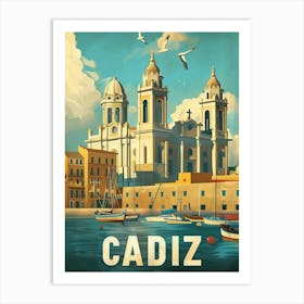 Cadiz Spain Art Print