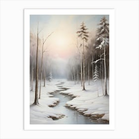 Winter Landscape 17 Art Print