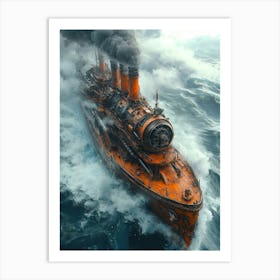 Titanic Art Print