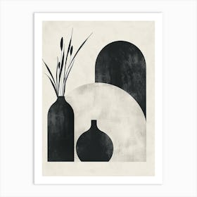 Seoul Stone Park Bauhaus Minimalist Art Print