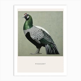 Ohara Koson Inspired Bird Painting Pheasant 6 Poster Art Print