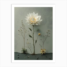 Lotus Flower 3 Art Print