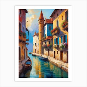 Venice Canal 11 Art Print