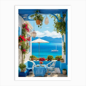 Greece Art Print