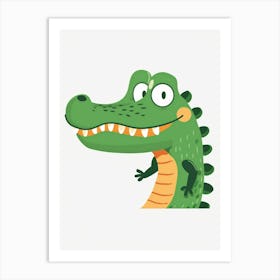 Alligator Art Print